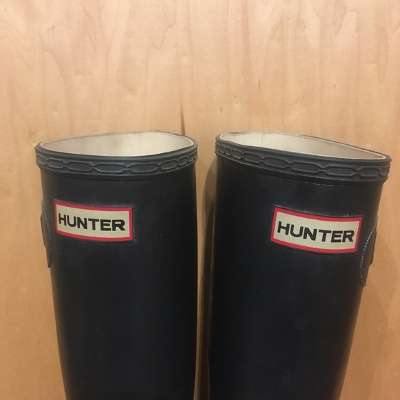 🌲VINTAGE ORIGINAL HUNTER TALL RAIN BOOTS🌲 - Picture 5 of 8